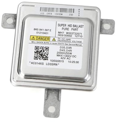Ballast de Phare au xénon H-ID pour Audi A1 A5 S5 A7 S7 RS7 D3S D3R D4S D4R, Housse de Protection pour siège de Voiture 8K0941597E
