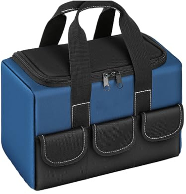 Tool Bags - Tool Bags for Construction | Large Equipment Carry Case Electrician Case | Waterproof Storage Organizer Work Equipment Carrier, Instrument Tote Organizer Carrier for Mechanic, Electrician