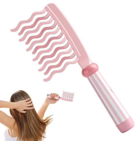 Peigne à Dents Larges,Brosse Curl à Dents Larges | Manche Anti-Static et Massage du Cuir Chevelu pour Volume sur Cheveux Bouclés Épais