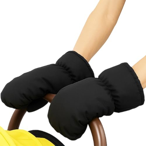 Winter Gloves for Stroller | Insulated Elastic Handlebar Mittens - Stroller Thick Gloves | for Men Women Outdoor Weather Walking Outgoing