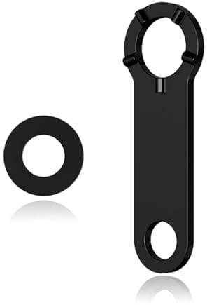 FANSHINUO Chiavi ergonomiche per pedali, manico lungo, per bici da strada e mountain bike, per chiavi in lega di alluminio da casa e da viaggio