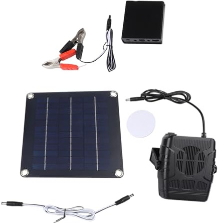 Getdoublerich Calentador de pollo con energía solar, calentador de silicona monocristalina sin batería para invernaderos, casas de perros, invernaderos, panel de calefacción localizado resistente a la