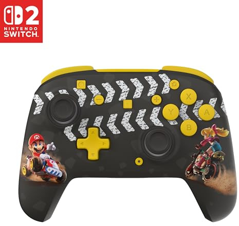 Turtle Beach Rematch Mario Kart World Controller da gaming wireless per Nintendo Switch. Funziona anche con Nintendo Switch 2