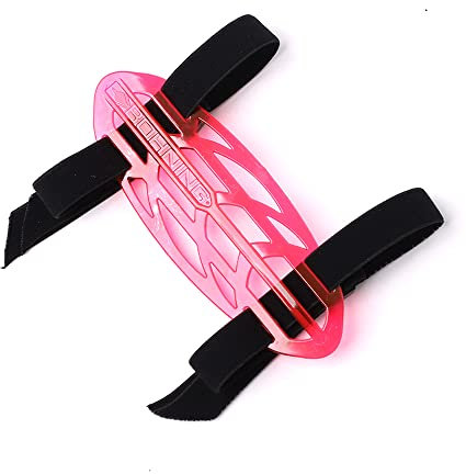 Bogenschießen Armschutz Bogensport Übung und Jagd Zahnräder Schützen PC Material Unterarmschutz Armschoner (pink)