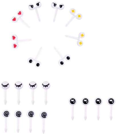 Lot de 20 fourchettes à fruits pour enfants - Accessoires - En plastique - Pour gâteaux, desserts, fruits (aléatoire)