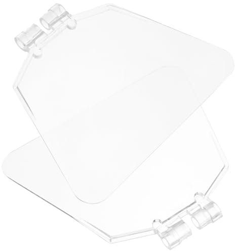 Angoily 2 PièCes Protection Transparent Pour Meuleuse D'Angle, Accessoire De Meuleuse, Facile À Installer, 8 Pouces, Anti-ÉClats, SéCurité Des Yeux