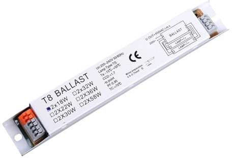 HASGTFM P82D 2x18/30/58W T8 Alimentatore elettronico Accensione istantanea Luci da Tavolo Reattori Fluorescenti(18w)