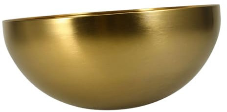Cabilock Tazones Inoxidable Para Servir Ensaladera Diseño Moderno Para Eventos y Casa
