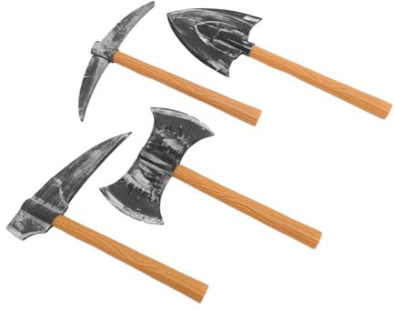 GALPADA Halloween Zwerg Requisiten Spielzeug Kostüm Kunststoff Schaum Beil Für Bühnenauftritte