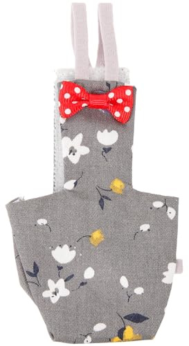 POPETPOP Parrot Washable Diaper Flight Suit Bird Clothes for Parakeets Medium Grey Diaper Liner