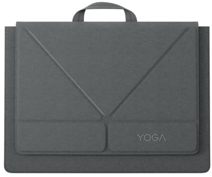 Lenovo Yoga Tote Sleeve | Flexibel Laptophülle 14 Zoll | Schlank und Leicht | Farbe Luna Grau