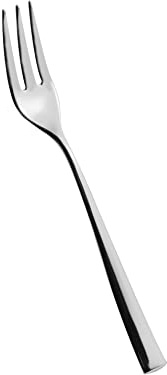 Salvinelli Time 3 Dents Fourchette à gâteaux, 3 mm, Acier Inoxydable