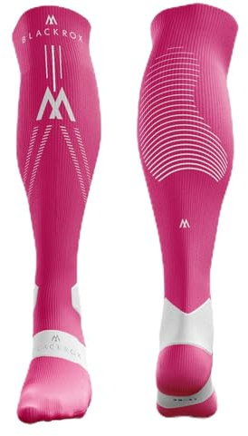 BLACKROX Kompressionsstrümpfe Sport Astropreform Kompressionssocken Vergleichssieger Sportkompressionsstrumpf Laufstrümpfe Fussball Damen Herren Lang Compressions Socks