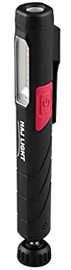 HAJ LIGHT Lampe stylo rechargeable avec aimant à rotule 220 + 80 lumens.