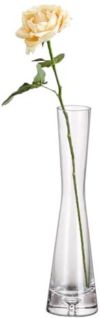 Vaso in vetro soffiato fatto a mano Art Bud vaso cilindro a stelo singolo vasi decorativi bottiglie di vetro per fiori centrotavola festa di nozze decorazione casa e ufficio