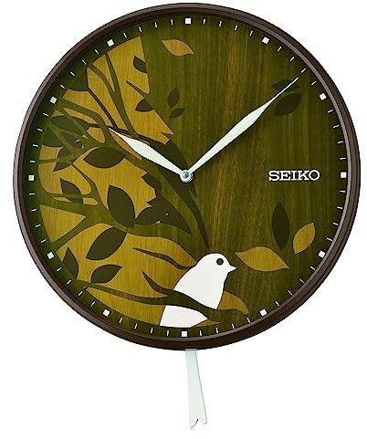 Seiko Pendulum Wall Clock QXC243B