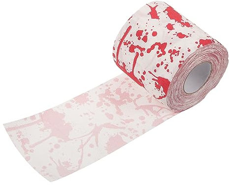 Uonlytech 1rolle Klopapier Mit Halloween- Geisterdruck Für Lustige Badezimmerdeko Für Partys Geschenkidee Nicht Ausbleichend Und