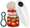 Ntmaichy Electric Can Opener, Portable Automatic Tin Opener with One Touch Switch, Multifunction Jar Opener, Smooth Edge Opening Machine, Best Kitchen Gadgets for Chefs, Arthritis and Seniors(White)