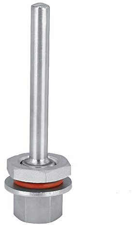 ANKROYU Kit De Puits Thermocouple En Acier Inoxydable De 4 Pouces, 1/2 Pouces, Accessoires De Montage Pour Brassage à Domicile, Puits Thermométrique à Tige, Manchon De Thermocouple En Acier Inoxydable