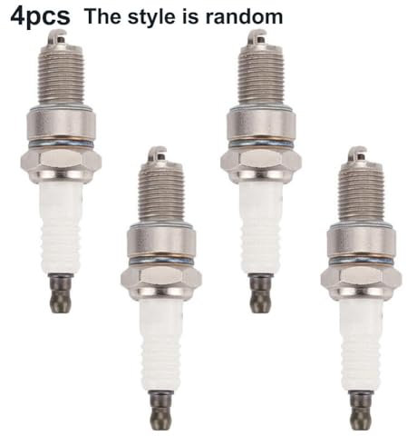 4PCS Zündkerze Taschenlampe Stecker Ersatz Anzug for GX120 GX160 GX200 Rasenmäher for Taschenlampe F6RTC RN10YC BPR6ES Stecker