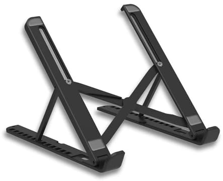 Cooling Pad Con 8 ventole Base di raffreddamento per laptop pieghevole doppia porta USB per supporto per dissipazione del calore per supporto per notebook Base di raffreddamento per laptop(Mini Plasti