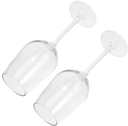 Toddmomy 2 Piezas Unidades Copas de Vino Flotantes Irrompibles para Piscina y Playa Reutilizables para Fiestas al Aire Reuniones