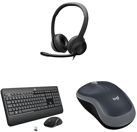 Logitech H390 MK540 A M185