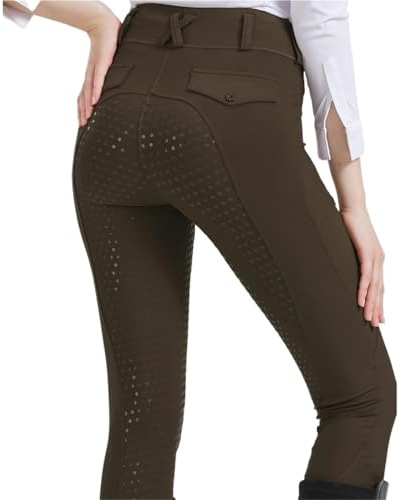 XUWEWI Reithosen Reithose aus Silikon, rutschfest, schnelltrocknend, eng anliegend, for Radsportprüfungen Reitleggings
