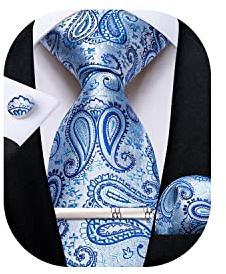 Tirantes elásticos clásicos lisos de lunares para hombre, en forma de Y con 6 botones, azul celeste, Talla única