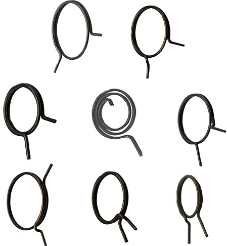 5 pièces ressort de rechange poignée de porte ressorts pour bouton de porte poignée levier loquet bobine interne réparation broche serrure Torsion Spring-FMTB-MSA