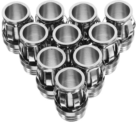 SEWOART 10pcs G4 Socket Fasteners Metal Lamp Fixtures G4 Bulb Socket Holders Lamp Head Fixators Replacement Light Bulb Head Fastening Clips for Lighting Repairs