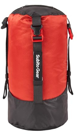 YIWEOG Leichter Kompressionssack, 4–6 l, wasserdicht, Polyester-Kompressionssack für Camping, Wandern, Rucksackreisen