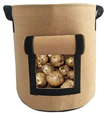 YARNOW 2St Pflanzbeutel für Süßkartoffeln Pflanzbeutel für den Garten Gartentasche Growbags aus Filz Bausatz Pflanztaschen kartoffel-pflanzsack kartoffel pflanzsack Pflanzenanbaubeutel