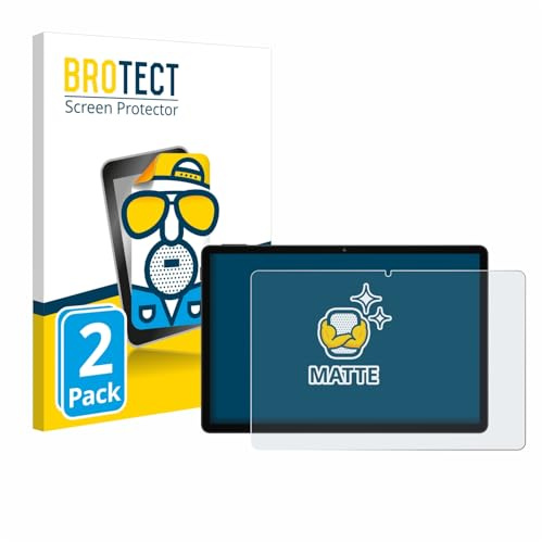 BROTECT Schutzfolie für Doogee U11 | 2 Stück Entspiegelnder Displayschutz Made in Germany Matte Displayschutz-Folie Anti-Reflex Anti-Fingerprint Einfache Montage