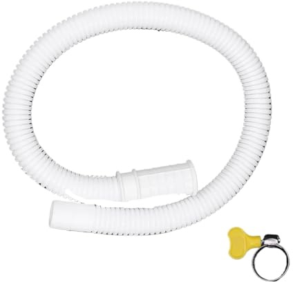 Waschmaschinenschlauch ， Waschmaschinenschlauch, 0,5–3 Meter, Abflussrohr for Waschmaschine, Abflussrohre for Klimaanlagen, Haushaltshahn, verlängertes Abflussrohr(0.5 Meter)