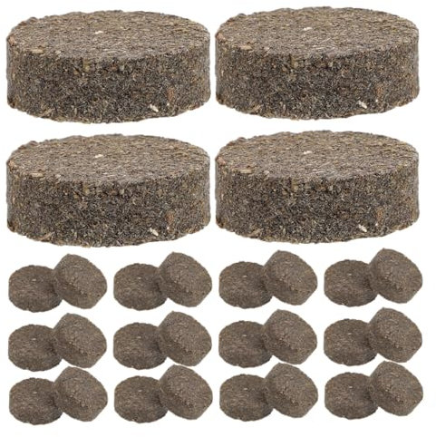 Amosfun 40 Pezzi Accensione per Attività Outdoor Accendifuoco Naturali per Nic e Bbq Design Compatto e Facile da Trasportare