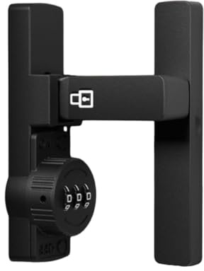 Loquet de porte de grange lumineux à 90 degrés - Serrure de porte intérieure pour porte de chambre, entrepôt