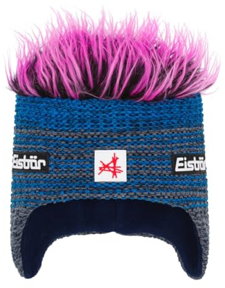 Eisbär Campo Cocker Skimütze Wollmütze Wintermütze Strickmütze Damen/Herren - Made in Austria mit Futter, Futter Herbst-Winter Winter