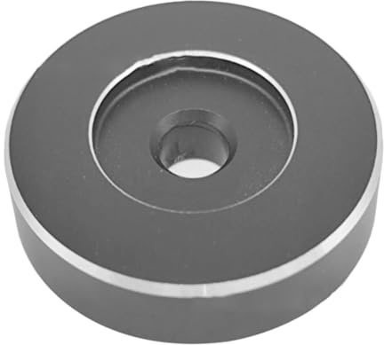 Mikinona Adaptador para Tocadiscos de 45 Discos en Aluminio Liviano para Uso Profesional y Doméstico