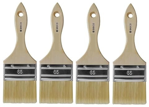 pcmoviles Pack de 4 Paletinas para Pintar, 65 mm
