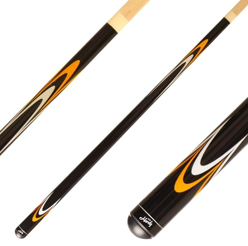 Hardy Billard Queue Karambolage, Dreiband Cue, Kegel Billard & Birilli, Carambolage Cue, Holzgewinde, Ahornholz, 11,5 mm Spitze, 142 cm