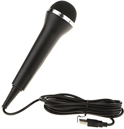 MotiveTech Kabelgebundenes USB Mikrofon für Rockgitarre (PS3,
