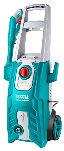 TOTAL - Idropulitrice 150 Bar 1800W Ad Alta Pressione Elettrica Con Accessori Inclusi, Idropulitrice Per Pavimenti Esterni, Auto, Casa, Tapparelle E Uso Professionale