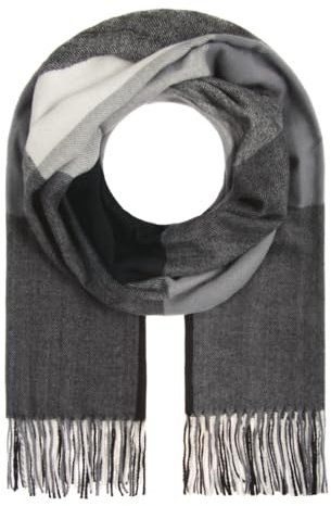 Majea Damenschal Winterschal Strickschal Damen Schal (880042) (schwarz 20)