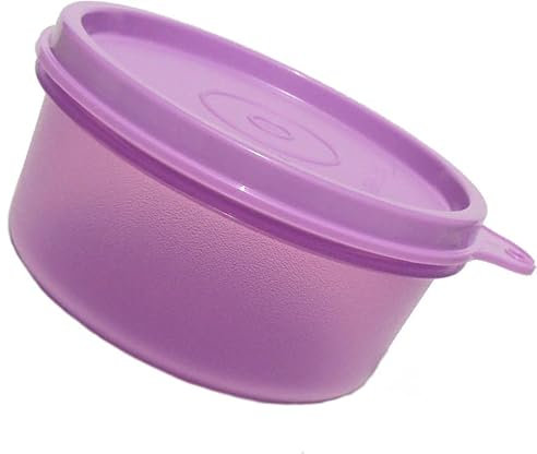 Tupperware Snack-Servierschüssel, 200 ml, durchscheinendes Gänseblümchen-Lila