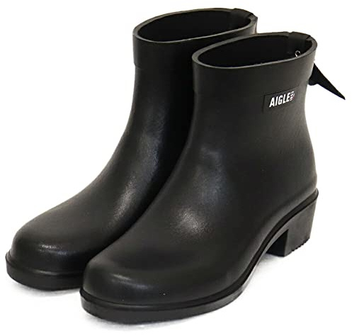 Aigle Women's Myrica Bottil Rain Boot, Schwarz, 38 EU