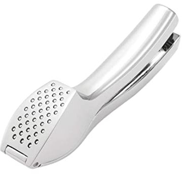 Wnota Garlic Press Garlic Press Zinc Alloy,No Need To Peel Garlic Presser,Easier Clean Garlic Crusher Garlic Crusher