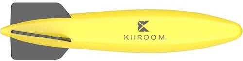 Khroom Torpedo | Pool Spielzeug für Kinder & Erwachsene | Tauchspielzeug für Schwimmbad & Urlaub | Unterwasser Torpedo Gleiter | Alternative zu Tauchringen