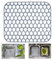 Silicone Sink Mat, ADERTOS Folding Non-Slip Sink Protectors Kitchen Sink Protector Mat Silicone Mats Counter Protector for Bottom of Kitchen Sink, Dishes and Glassware Drain Mat - Grey, 34.5 x 29.5cm