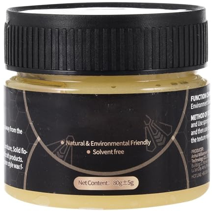 Möbel-Bienenwachs – Wasserdichter Holzmöbelreiniger, Polieren, Mehrzweck-Holzmöbelreiniger, Holzpolitur und Conditioner, schützender Holzrestaurator für Möbel, Böden, Tische, Schränke